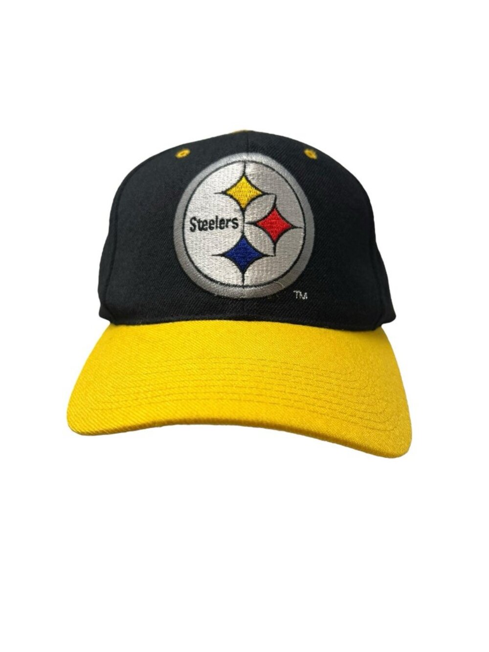 Pittsburgh Steelers Vintage 100% Wool ANI Team NFL Snapback Hat Cap Dad Logo 90s
